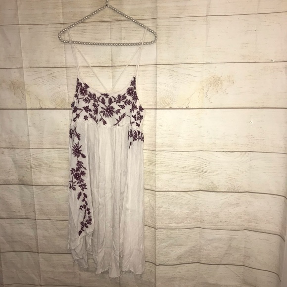 Free people intimately medium embroidered dress